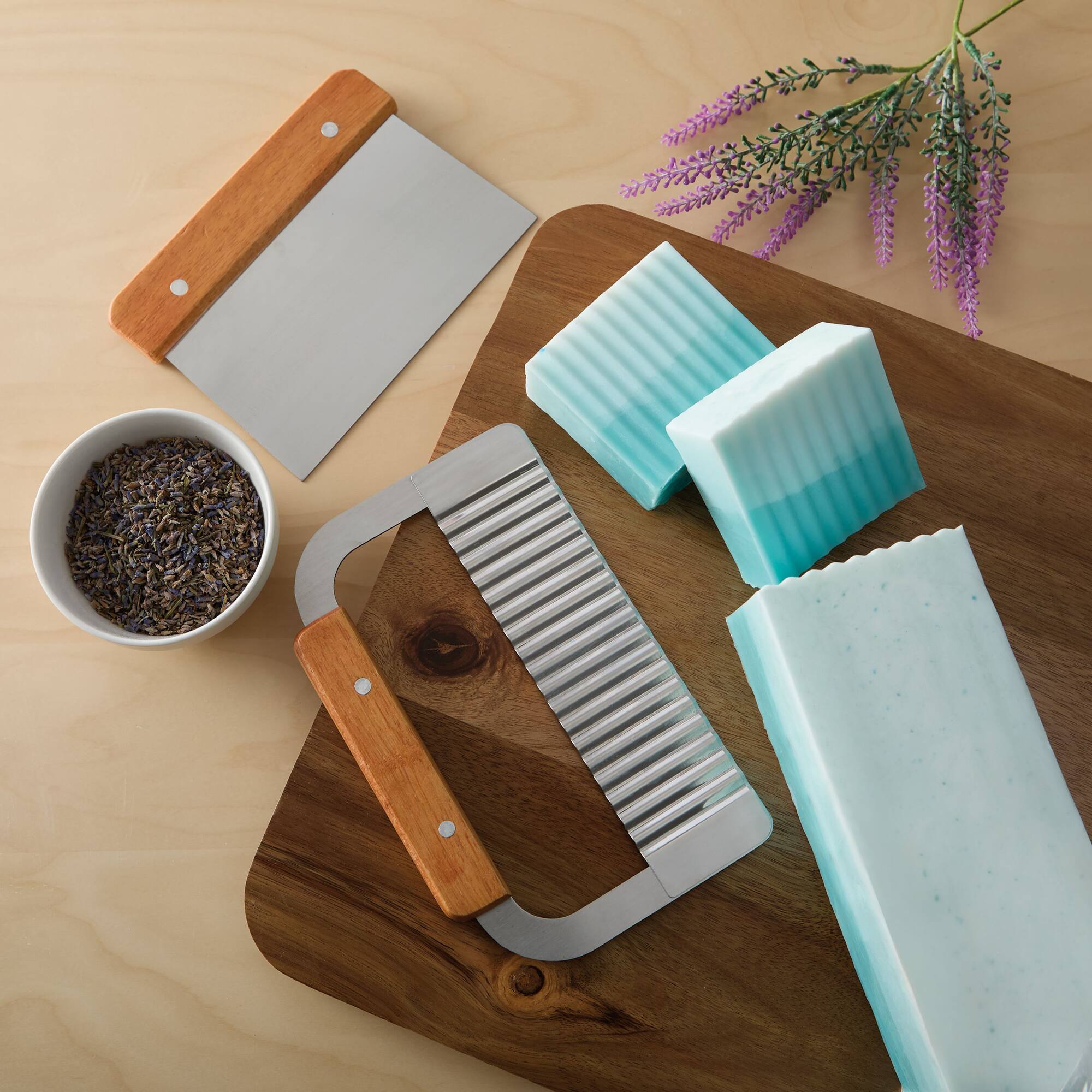 6 Pack: Wavy & Straight Soap Cutter Set by Make Market®